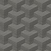 Y Knot Grey Geometric Texture Wallpaper