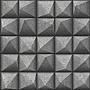 Dax Black 3D Geometric Wallpaper