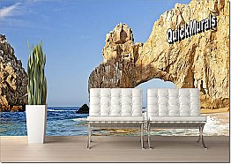 Cabo San Lucas Peel & Stick Canvas Wall Mural by QuickMurals
