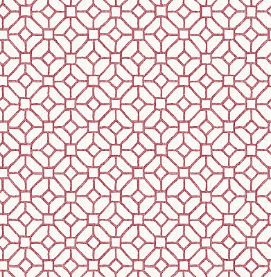 Gigi Ruby Geometric Wallpaper