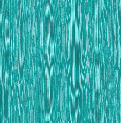 Illusion Aqua Faux Wood Wallpaper