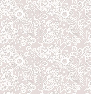 Ana Rose Floral Wallpaper