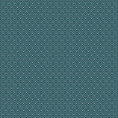 Ambassador Blue Geometric Wallpaper