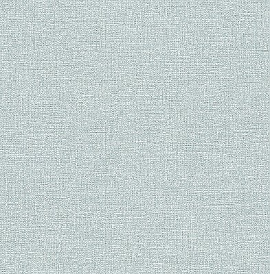 Asa Teal Linen Texture Wallpaper