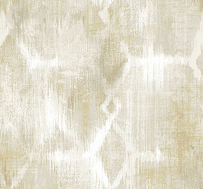 Perspective Mustard Abstract Geometric Wallpaper