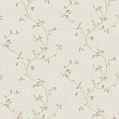 Madeley Coral Floral Trail Wallpaper