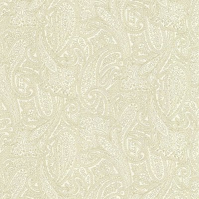 Finola Gold Paisley Wallpaper