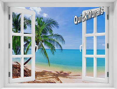 Coconut Beach Window #1