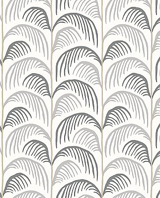 Altruria Grey Tree Wallpaper