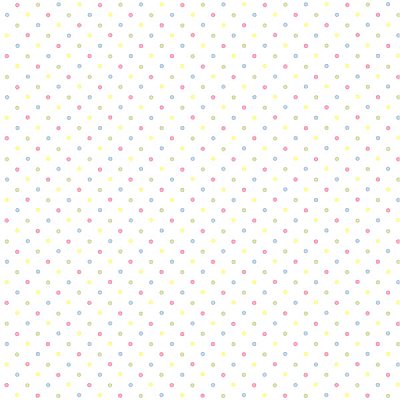 Lilli Pink Happy Dots Wallpaper