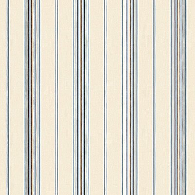 Kylie Denim Cabin Stripe Wallpaper