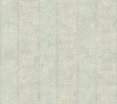 Scroll Stripe Wallpaper
