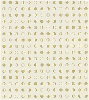Lunar Wallpaper - Cream/Gold