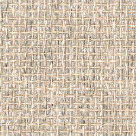 Tai Xi Cream Grasscloth Wallpaper