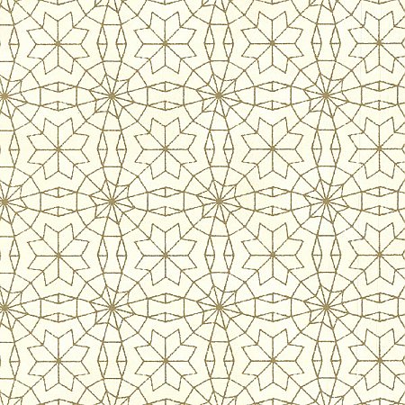 Marqueterie Gold Mosaic Geometric Wallpaper