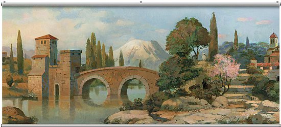 Tuscan Scenic 2 Minute Mural 121726