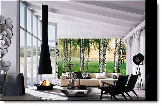 Nordic Forest Wall Mural 290