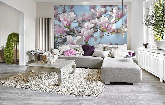 Magnolia Wall Mural 8-738 roomsetting large