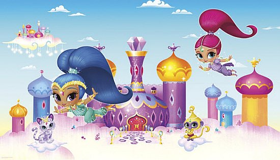 SHIMMER AND SHINE XL MURAL