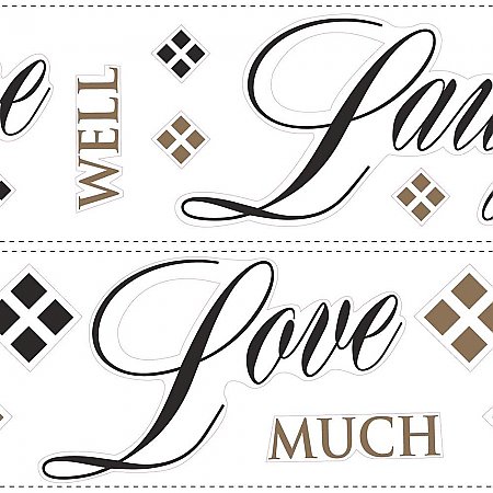 LIVE LOVE LAUGH PEEL & STICK WALL DECALS