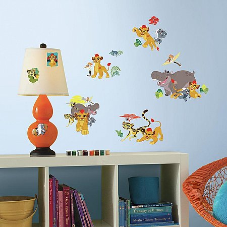 LION GUARD PEEL AND STICK WALL DECALS