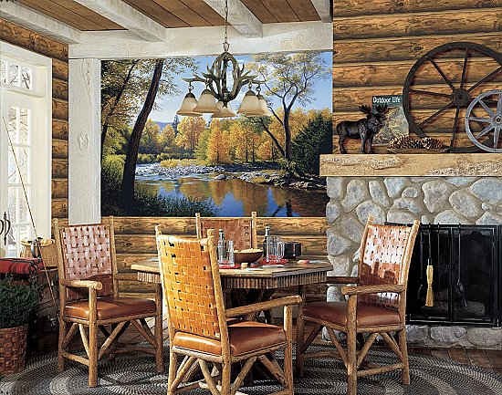 When Summer Turns to Autumn Wall Mural LM7990M