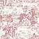 Isabella Rose Toile Wallpaper