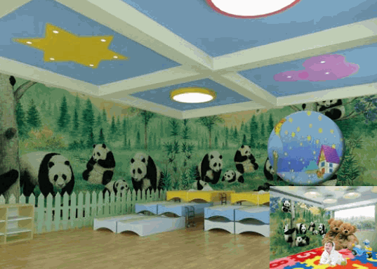 Pandas Mural PR1810 8010