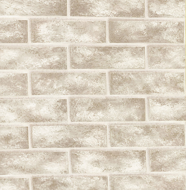 Urbania White Brick Texture Wallpaper |Wallpaper And Borders |The Mural  Store