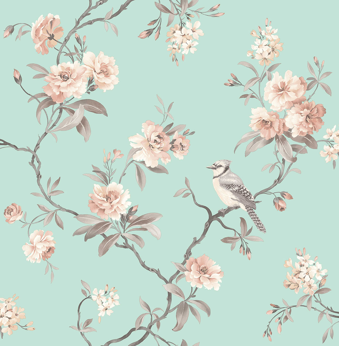 ohpopsi Strata Seafoam Wallpaper GRA50117W