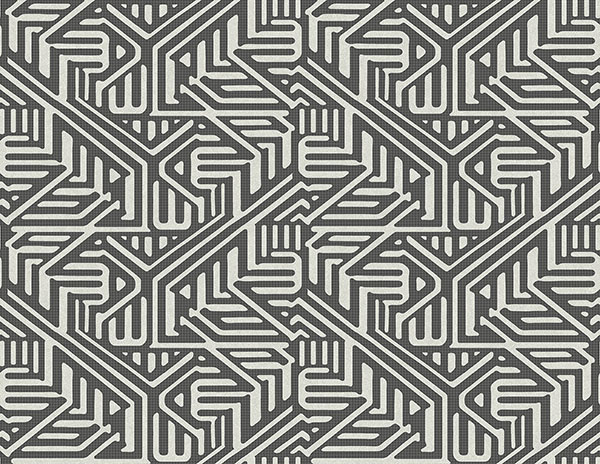 Nambiti Black Geometric Wallpaper |Wallpaper And Borders |The