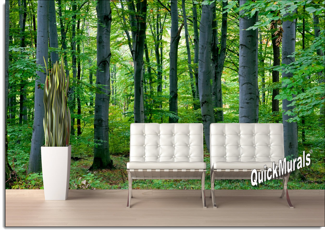 Featured image of post Forest Wall Murals Peel And Stick Transform your home or office space with stickerbrand removable wallpaper