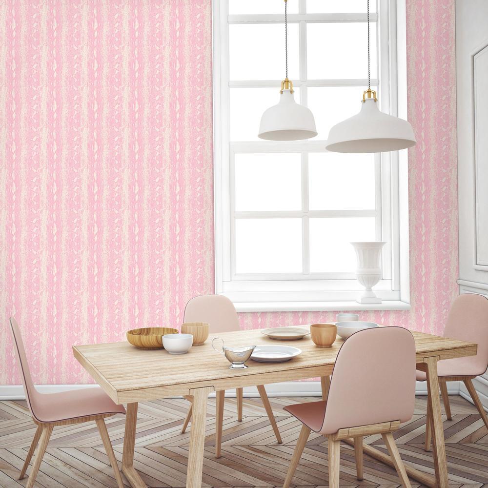 SNAKE SKIN WHITE/PINK PEEL & STICK WALLPAPER |Peel And Stick Decals |The  Mural Store