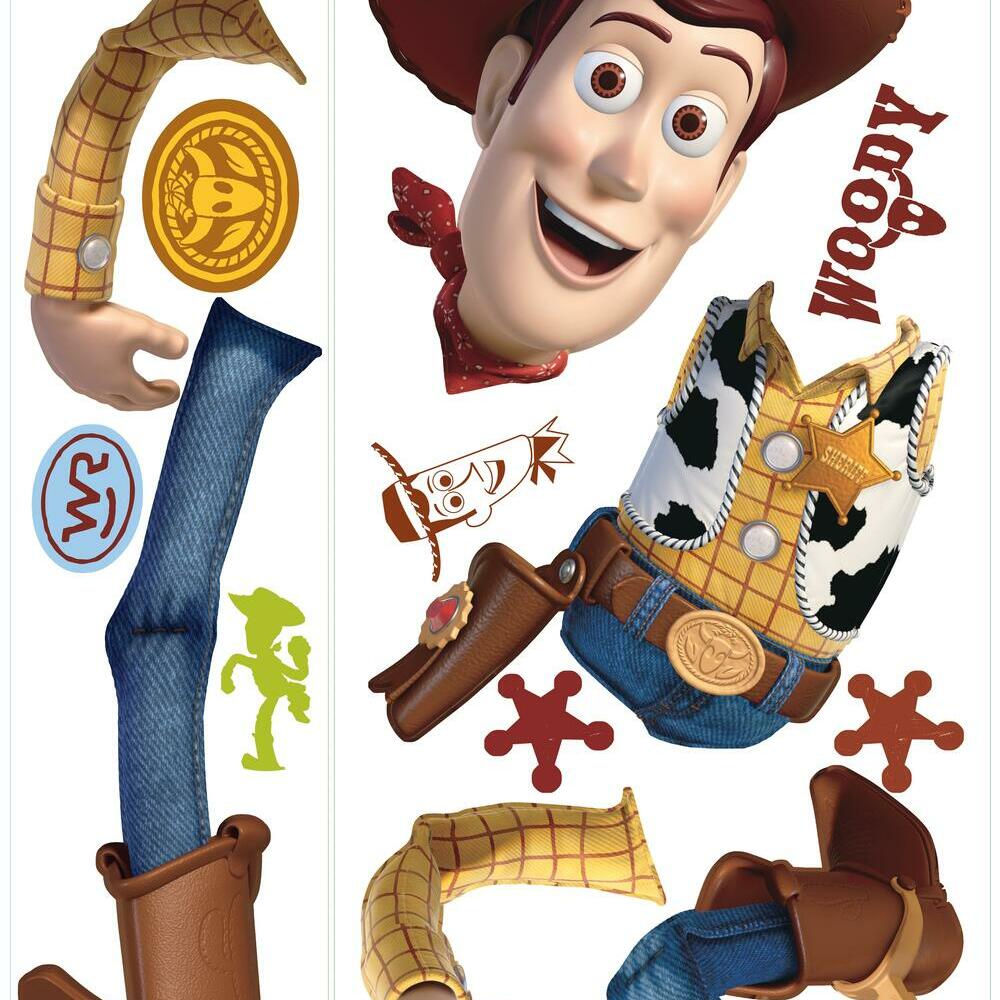 RMK1430GM Pixar Toy Story 4 Woody Giant Wall Decal – US Wall Decor