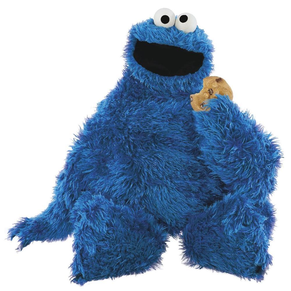 giant stuffed cookie monster