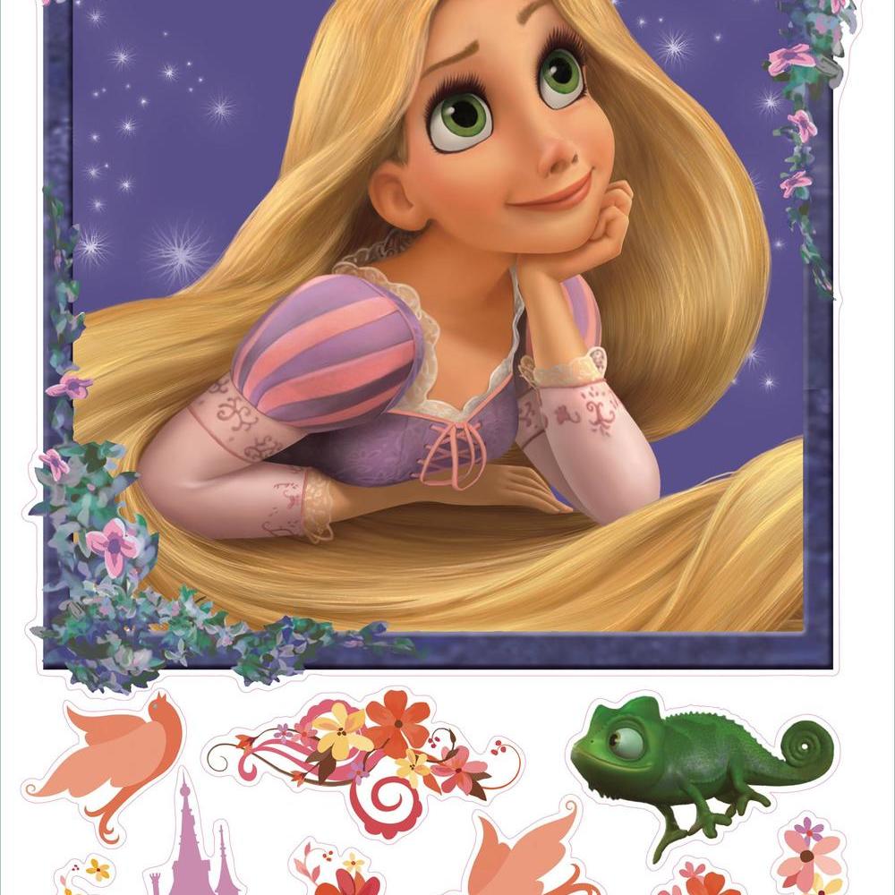 RoomMates Disney Princess Rapunzel Peel and Stick Giant Wall Decals