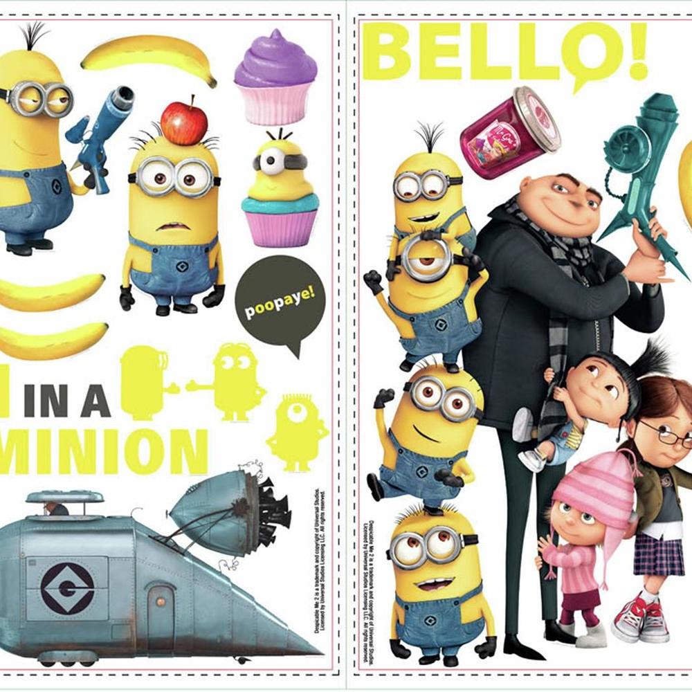 Despicable Me - Minions 2 Giant Wall Decals