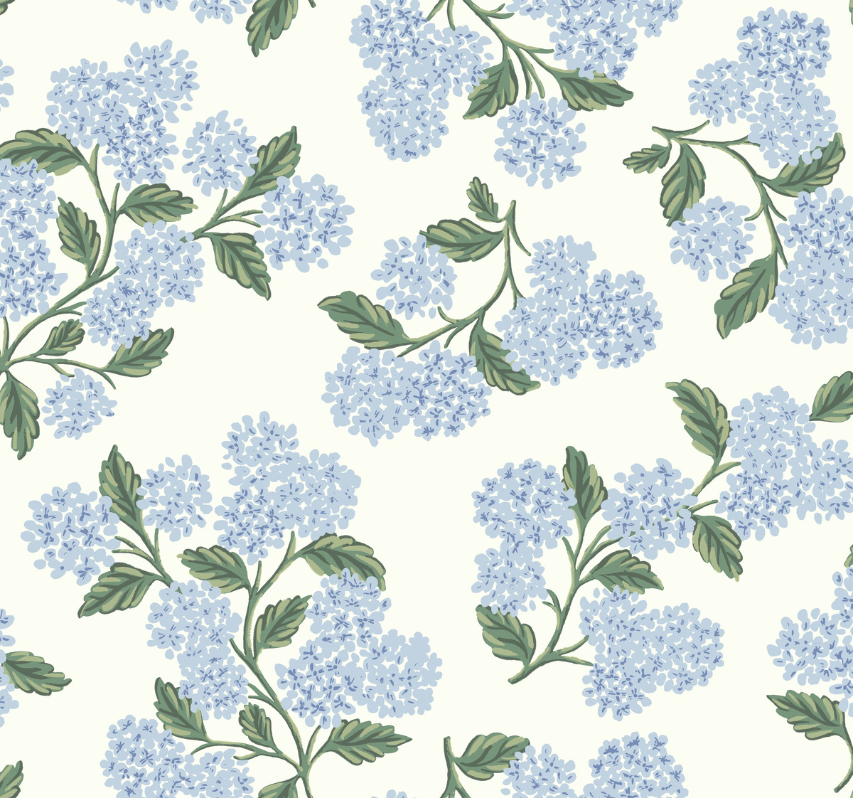 Hydrangea Wallpaper |Wallpaper And Borders |The Mural Store