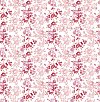 Charlise Pink Floral Stripe Wallpaper
