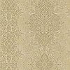 Benedict Gold Ornate Paisley Stripe Wallpaper
