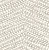 Pina Light Grey Chevron Weave Wallpaper