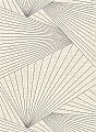 Berkeley Eggshell Geometric Faux Linen Wallpaper