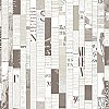 Read Between the Lines Wallpaper - Mink/Khaki