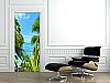 Tropical Escape Canvas Door Mural DT199