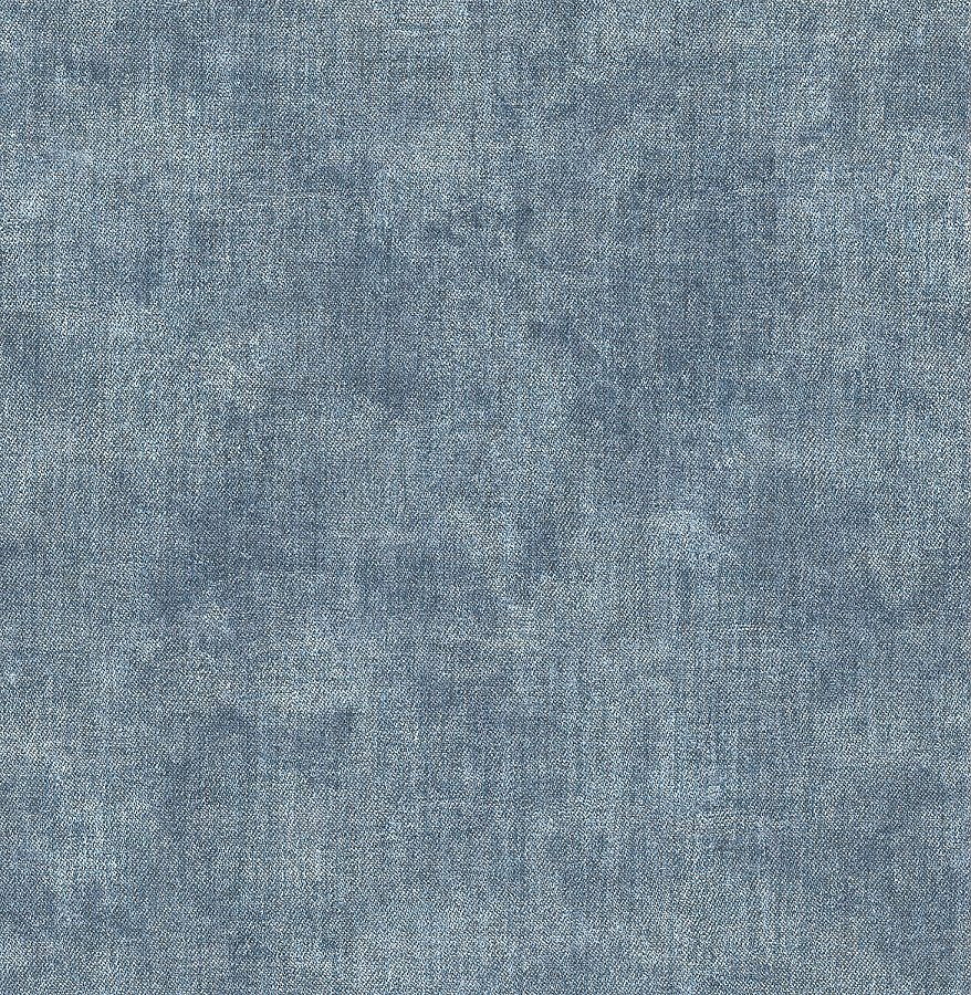 Gramercy Blue Linen Wallpaper |Wallpaper And Borders |The Mural Store