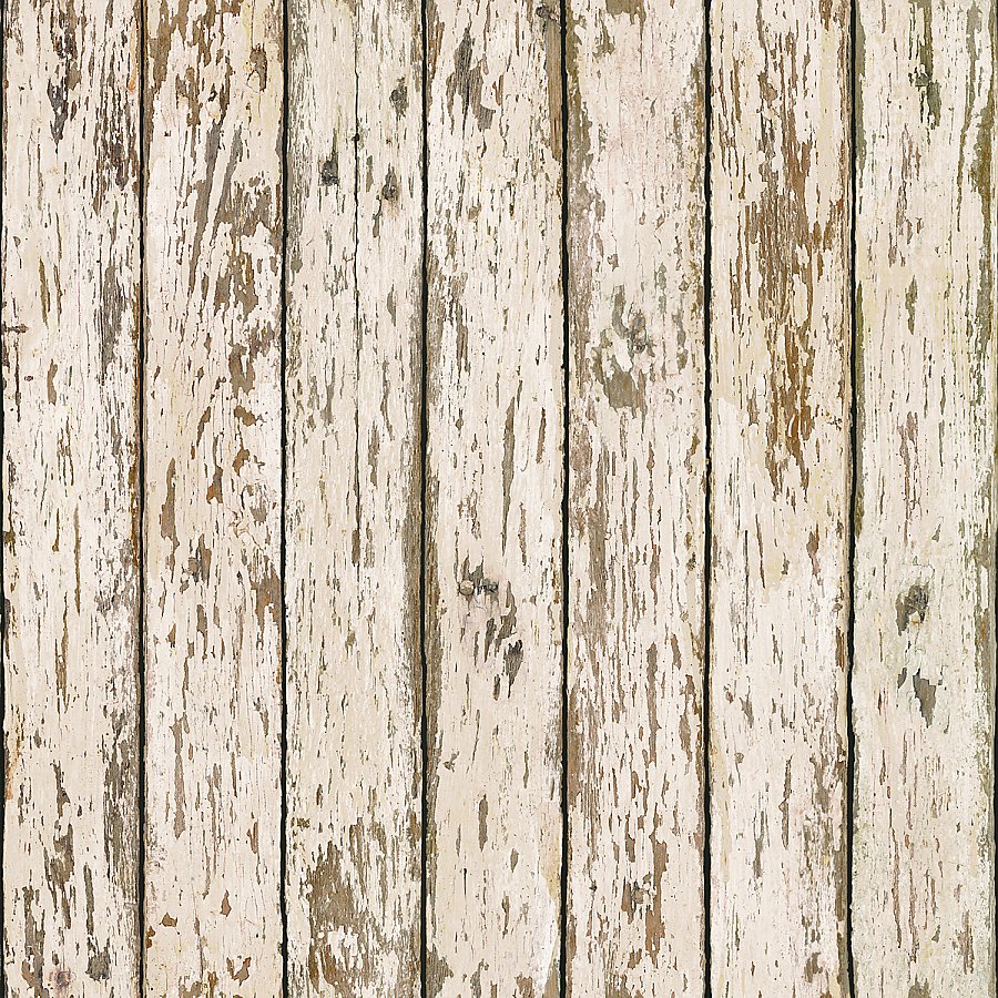 Genley White Faux Weathered Wood Wallpaper |Wallpaper And Borders |The ...