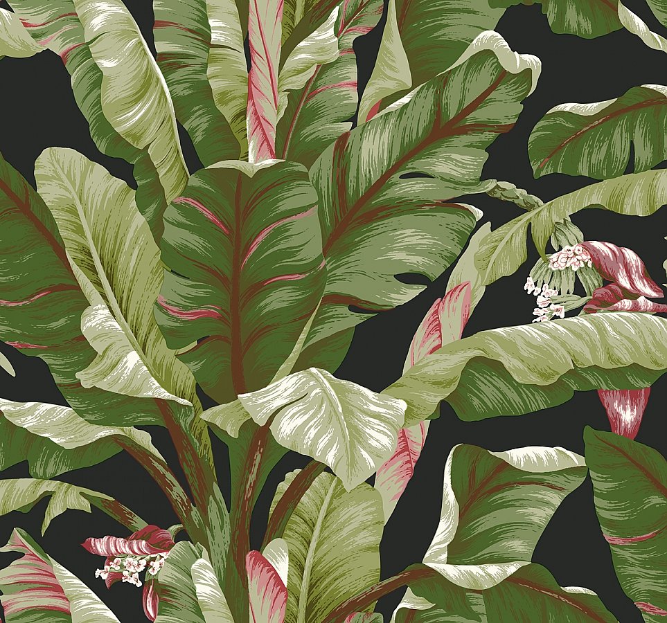 Banana Leaf Wallpaper |Wallpaper And Borders |The Mural Store