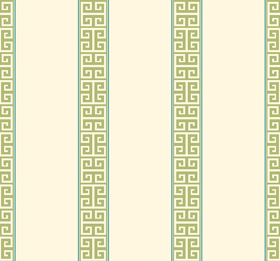 Greek Key Stripe Wallpaper |Wallpaper And Borders |The Mural Store