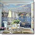 Harbor RA0143M Wall Mural |Full Size Large Wall Murals |The Mural Store