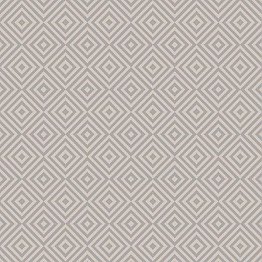 Metropolitan Grey Geometric Diamond Wallpaper